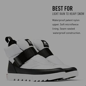 Sorel joan of arctic next lite strap puffy boots